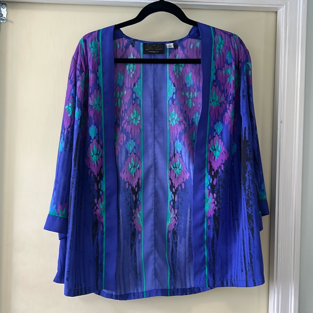 Vintage Bob Mackie Wearable Art Jacket